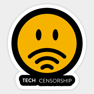 Mr-Fi Tech Censorship - Darks Only Sticker